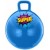 Мяч-попрыгун STARFIT GB-0401 45 см "SUPER", 500 гр, с ручкой, голубой (антивзрыв)