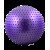Мяч гимнастический массажный STARFIT GB-301 75 см, фиолетовый (антивзрыв) 1/10